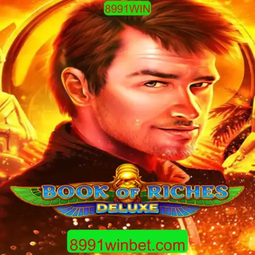 Descubra as Aventuras de Book of Riches Deluxe com a Chave 8991WIN